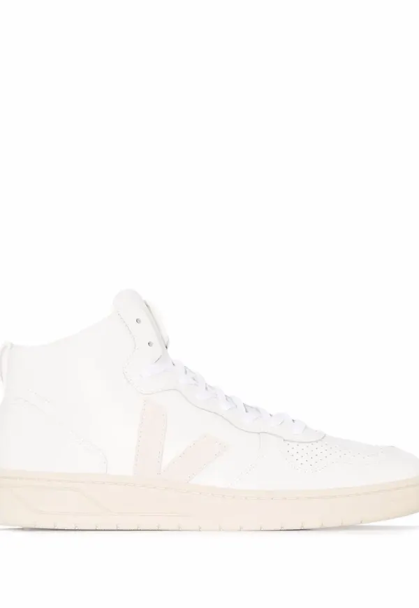 VEJA V-15 CWL höga sneakers - Vit