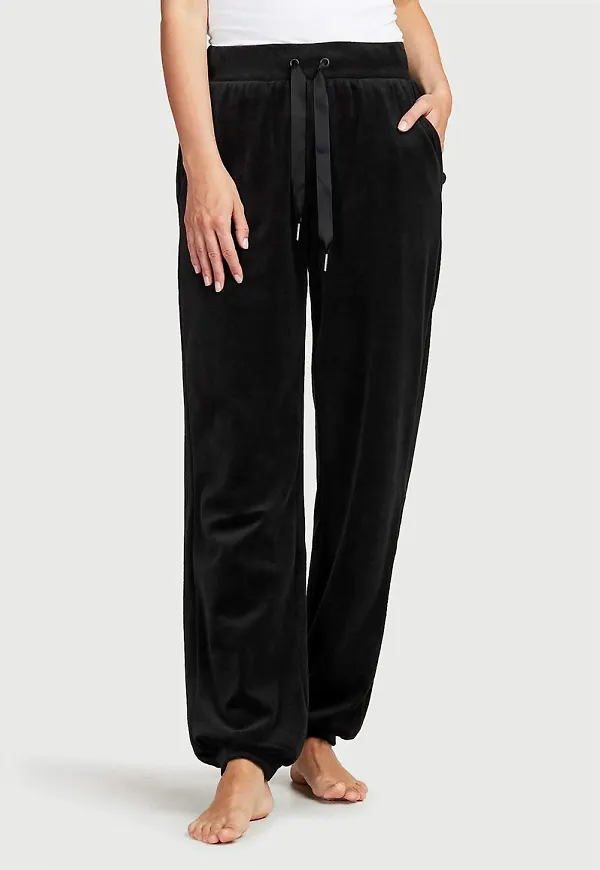 Velourbyxa med mudd Wilma