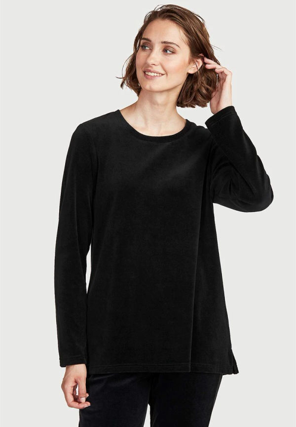 Velourtröja