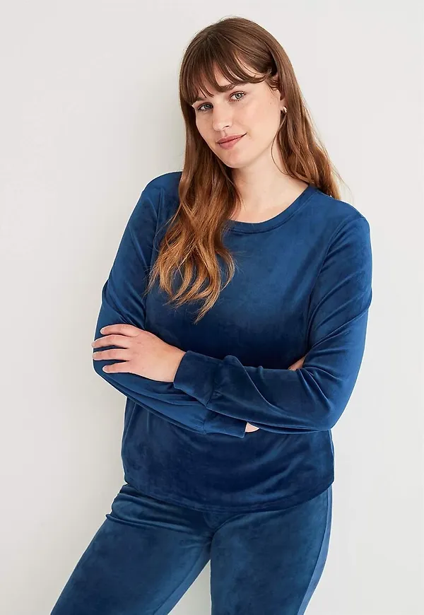 Velourtröja