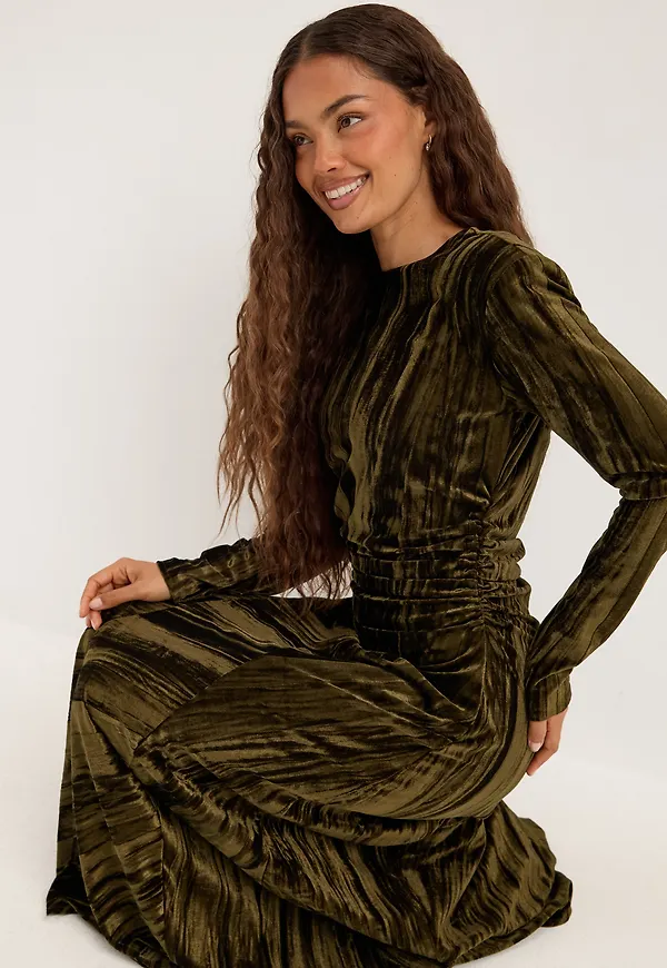 Velvet Maxi Dress