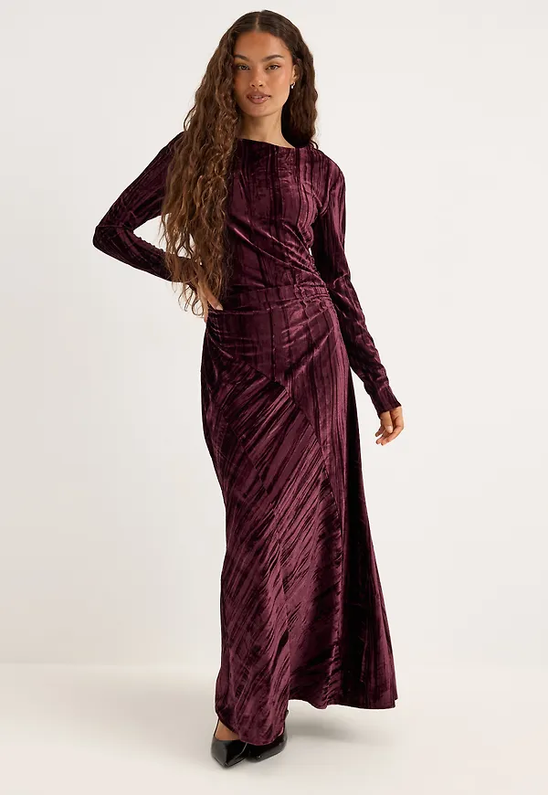 Velvet Maxi Dress