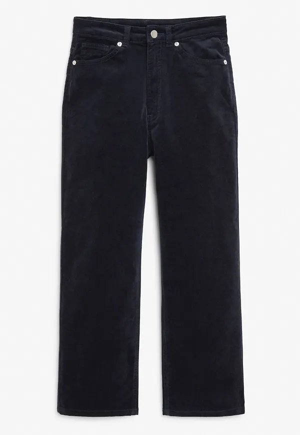Velvet trousers - Blue