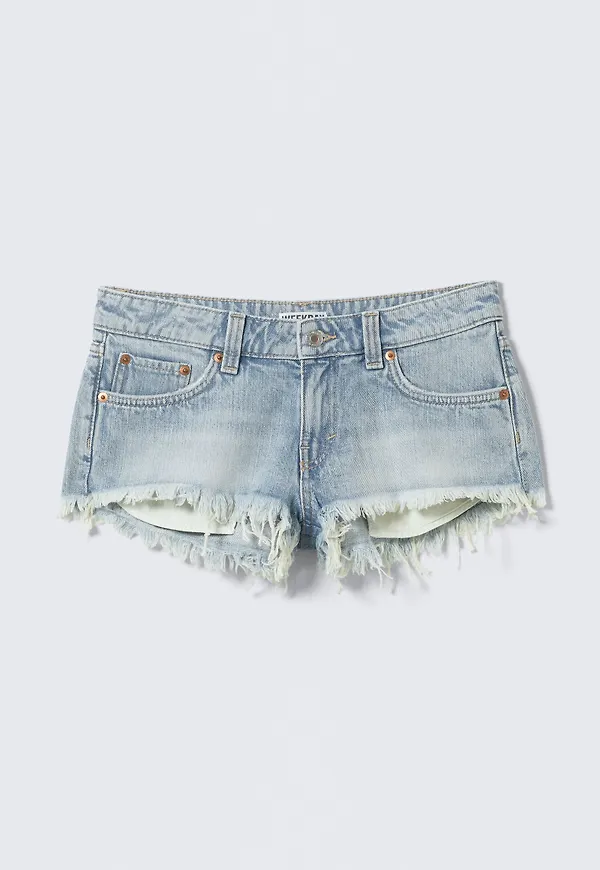 Venus Frayed Low Rise Denim Hotpants