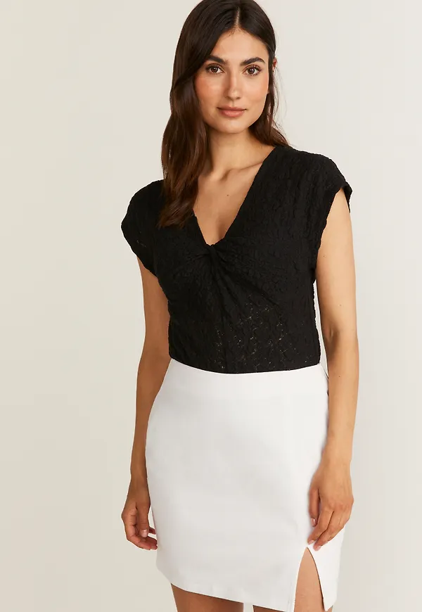 Vera twill skirt