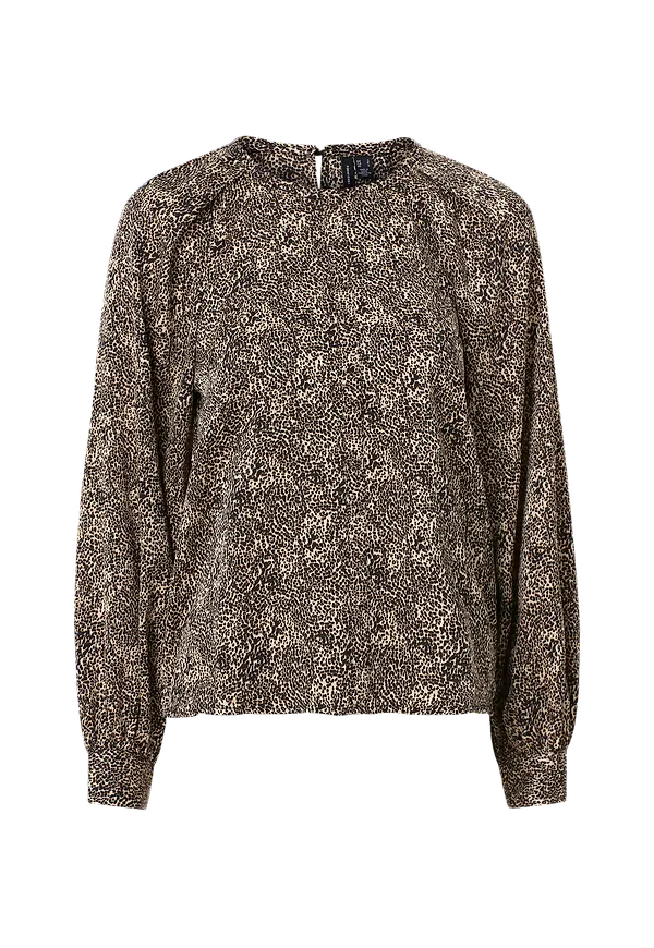 Vero Moda - Blus vmBilli L/S Button Top - Rosa