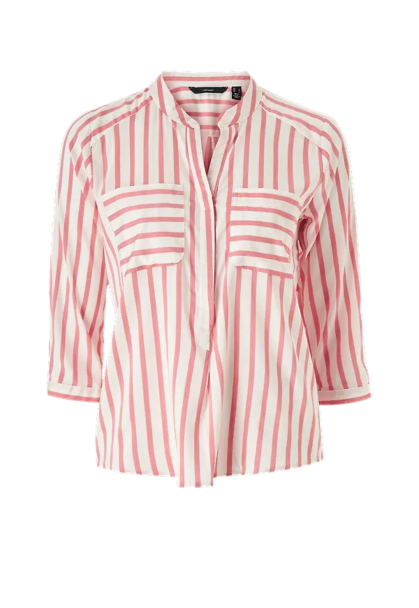 Vero Moda - Blus vmErika - Vit