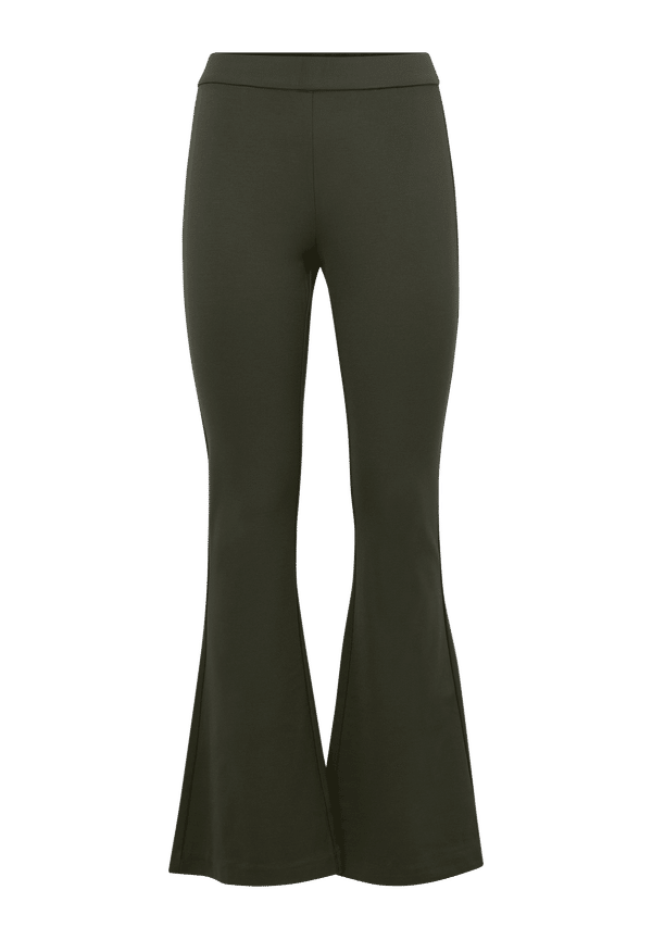 Vero Moda - Byxor vmKamma NW Flared Jersey Pant - Grå