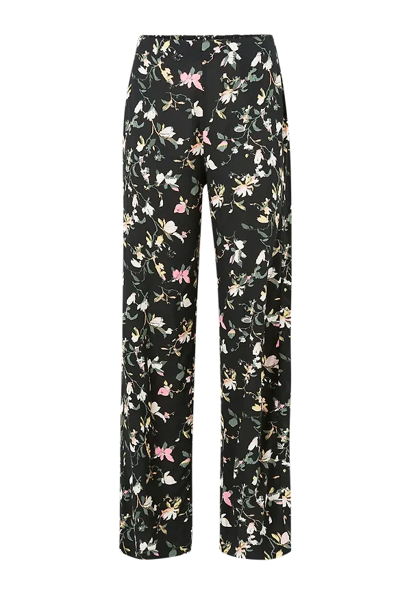 Vero Moda - Byxor vmSimply Easy H/W Wide Pant - Svart