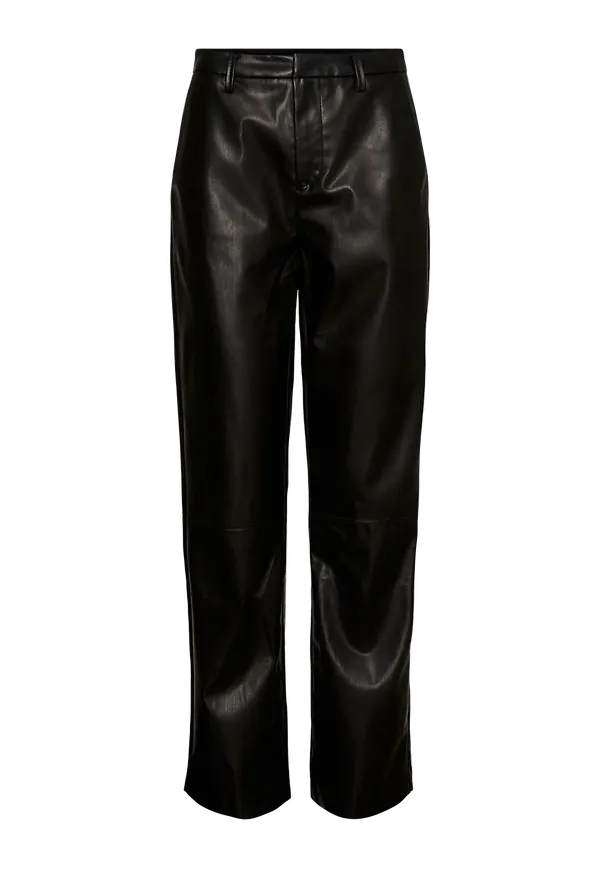 Vero Moda - Byxor vmZamiraolympia MR Straight Pl Pant - Svart - 34