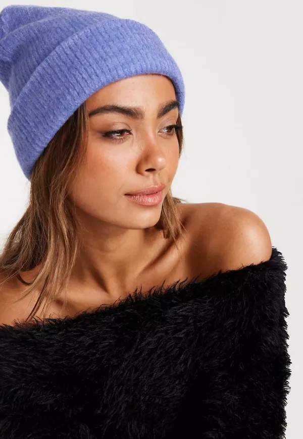 Vero Moda - Jacaranda W. Melange - Vmlefile Short Beanie Noos