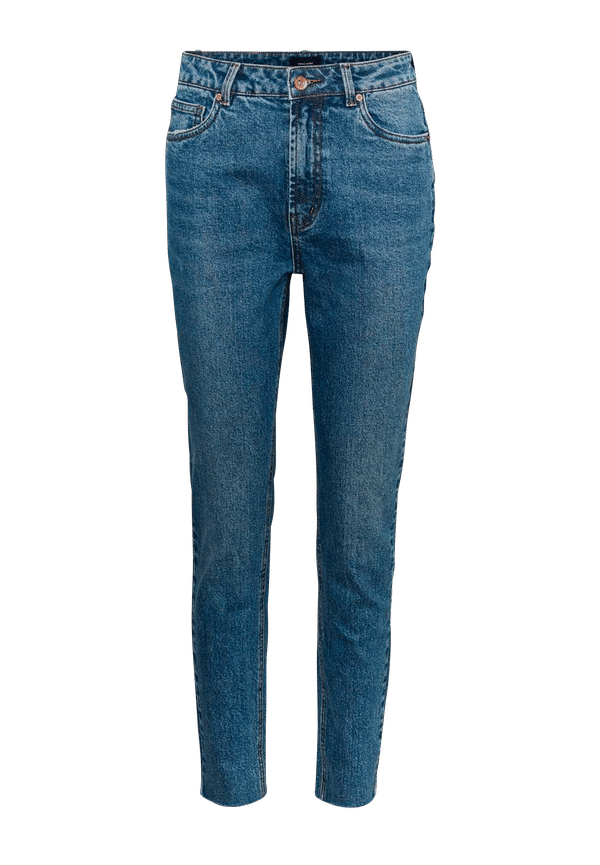 Vero Moda - Jeans vmBrenda HR Straight A Cut - Blå - W32/L32