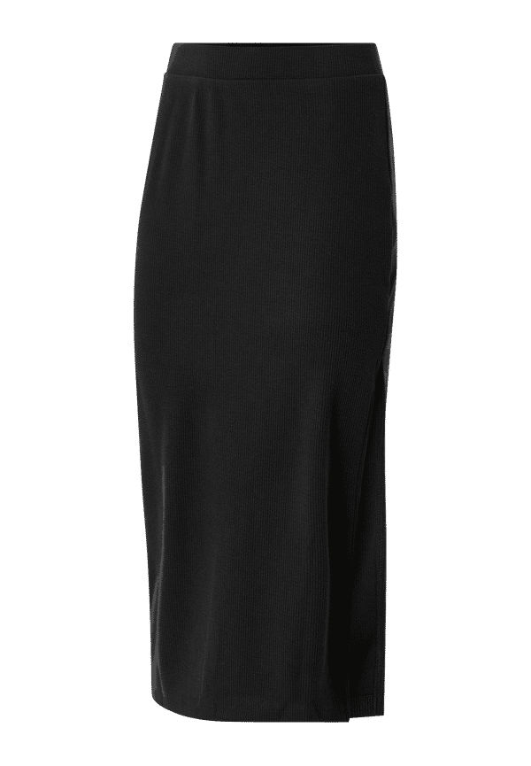 Vero Moda - Kjol vmAlfie H/W Slit Skirt - Svart - 36/38