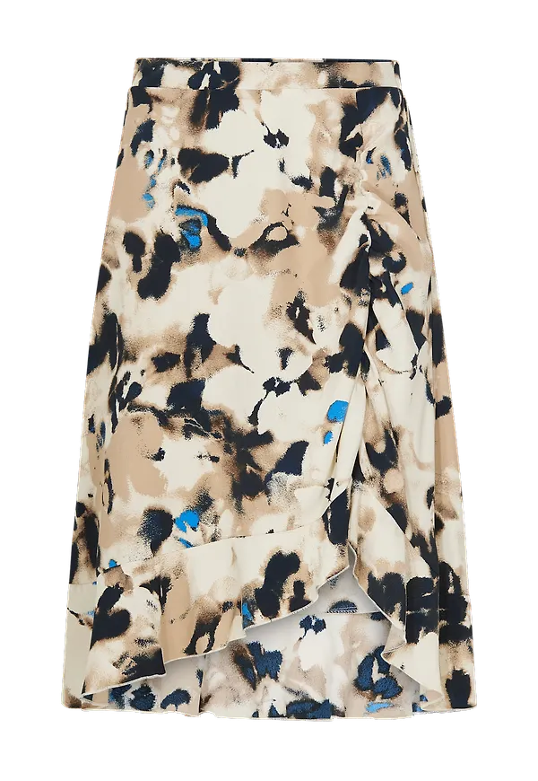 Vero Moda - Kjol vmCatch HW Cald Skirt Wvn - Brun