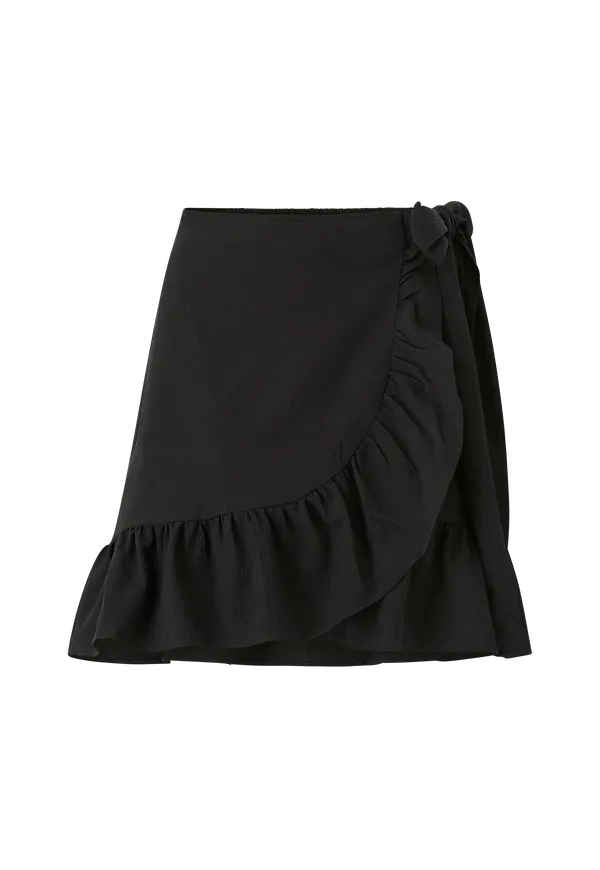 Vero Moda - Kjol vmCita Bobble Wrap Skirt - Svart - 36/38