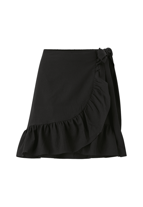 Vero Moda - Kjol vmCita Bobble Wrap Skirt - Svart - 36/38