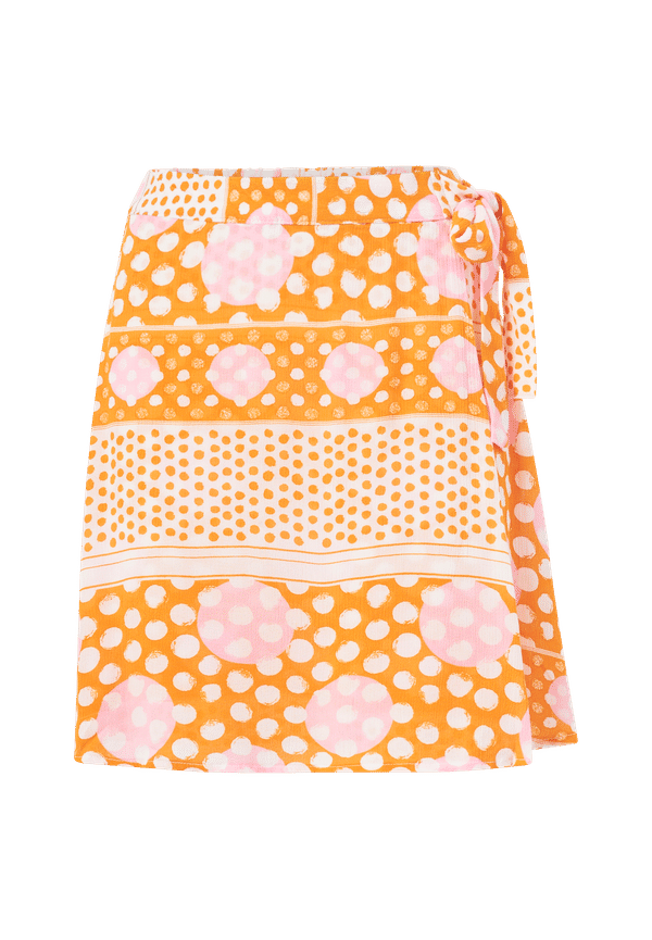 Vero Moda - Kjol vmHannaHW Short Skirt Wvn - Orange
