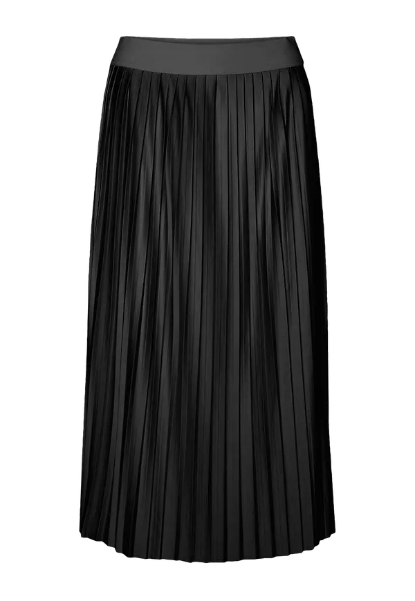 Vero Moda - Kjol vmLexi H/W Pleat Calf Skirt - Svart