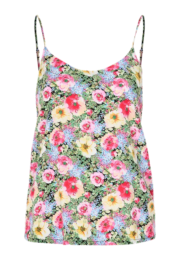 Vero Moda - Linne vmSimply Easy Singlet - Svart
