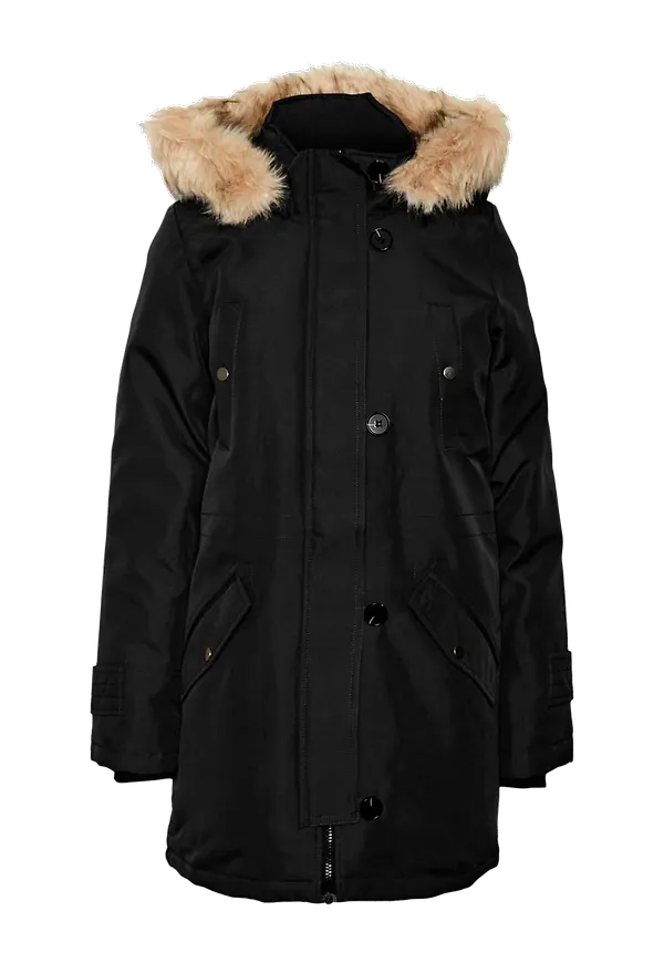 Vero Moda - Parkas vmStorm 3/4 Parka - Svart