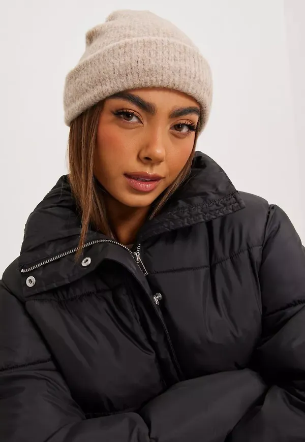 Vero Moda - Silver Mink W. Melange - Vmlefile Short Beanie Noos