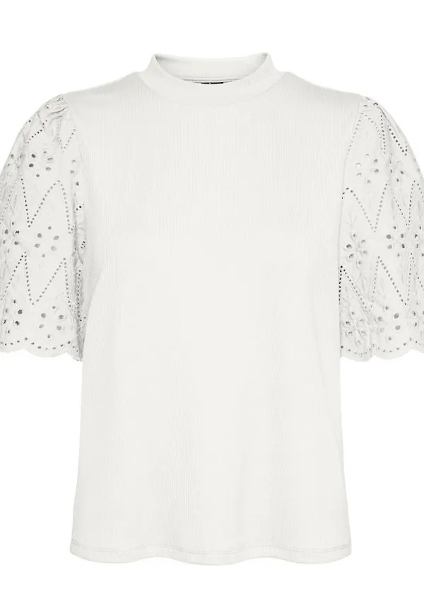 Vero Moda - T-shirts - Vit - Dam - Storlek: Xl,Xs,L,S,M