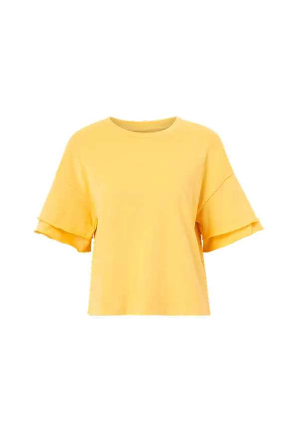 Vero Moda - Topp/sweatshirt vmGabbi SS Sweat Jrs - Gul