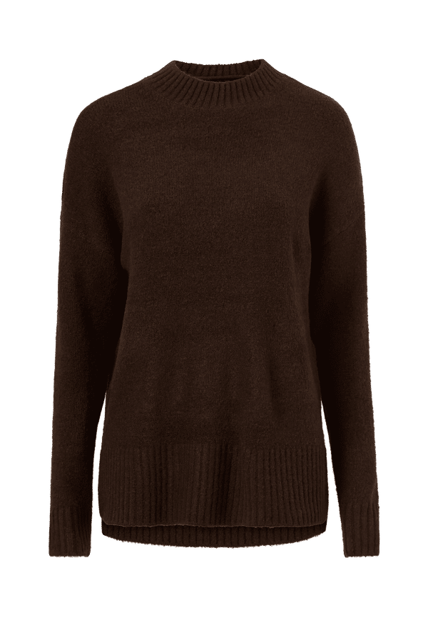 Vero Moda - Tröja vmLefile Oversize Boxy Blouse - Brun - 34/36