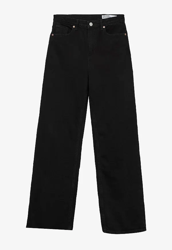Vero Moda - Jeans vmTessa HR Wide Jeans RA118 - Svart