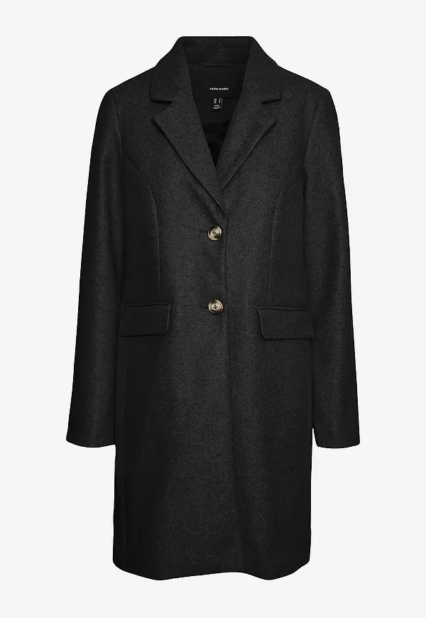 Vero Moda - Kappa vmPop Gianna Coat - Svart