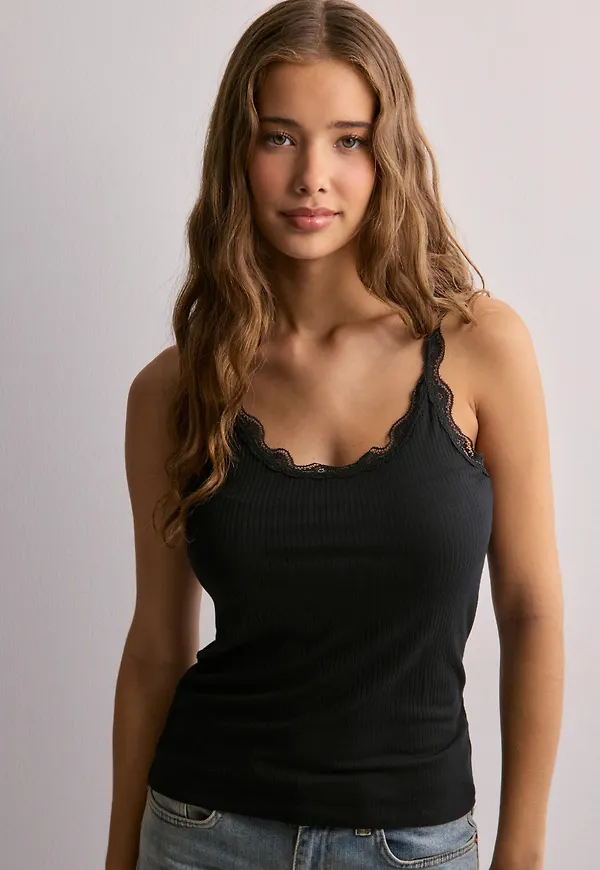 Vero Moda - Svart - Vmmily Sl Top Jrs Ga