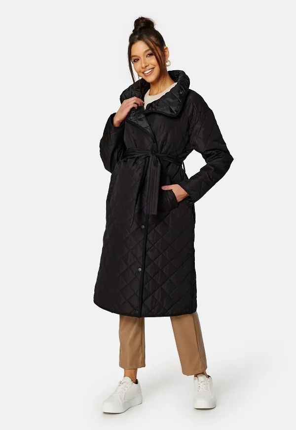 VERO MODA Adela Kim Long Coat GA Black S