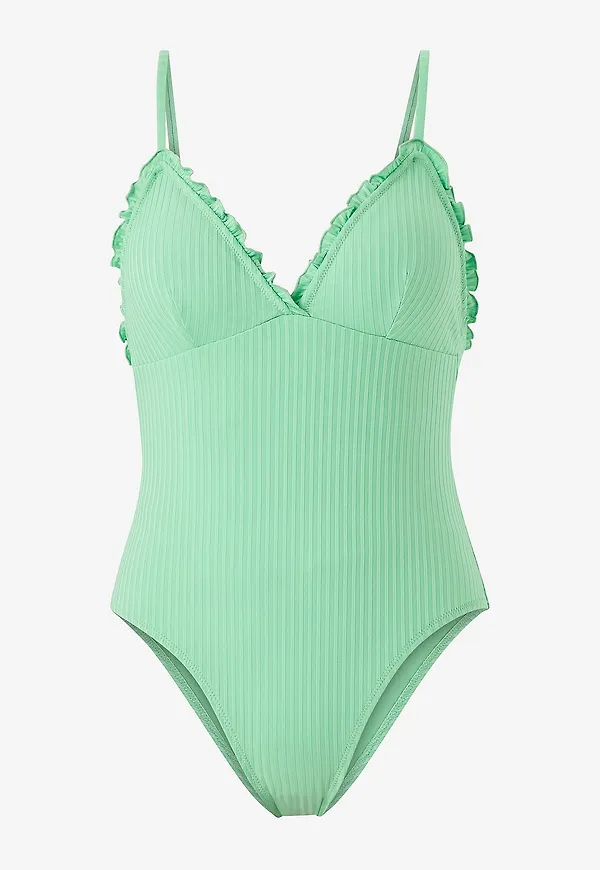 Vero Moda - Baddräkt vmFlow Swimsuit - Grön