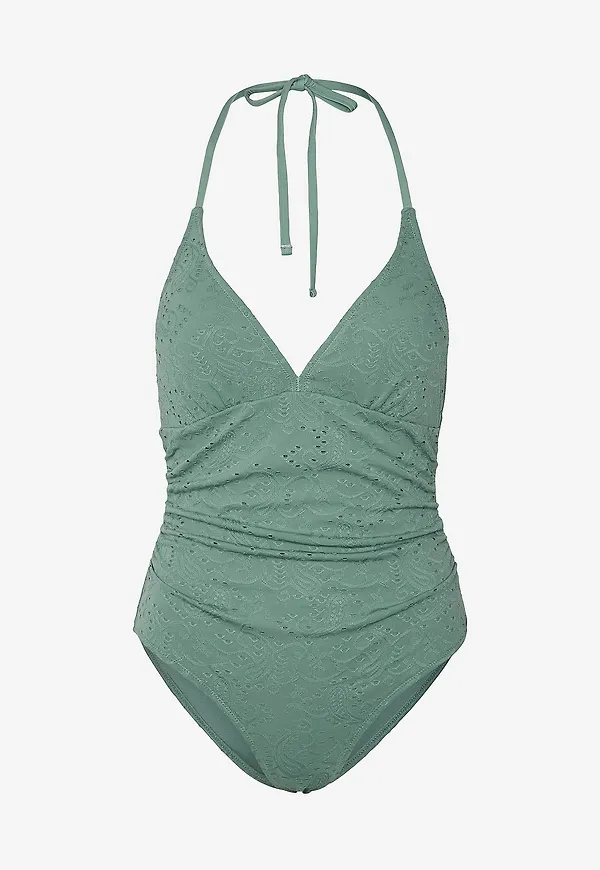Vero Moda - Baddräkt vmIsla Swimsuit - Grön