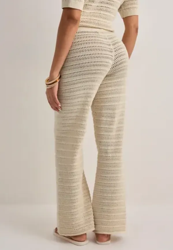 Vero Moda - Beige - Vmhayley Nw Loose Stitch Pant Boo