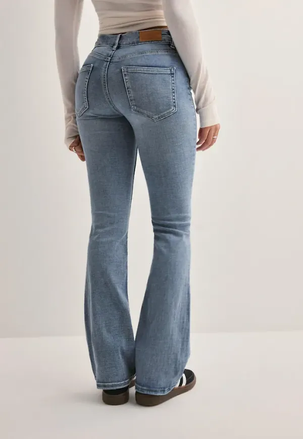 Vero Moda - Blå - Vmflash Mr Flared Jeans LI371 Ga No