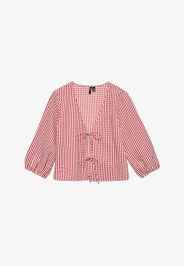 Vero Moda - Blus vmCamilla 3/4 - Rosa