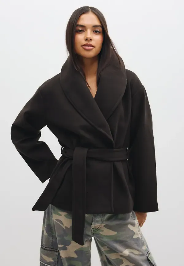 Vero Moda - Brun - Vmanne Bergen Jacket Lcs