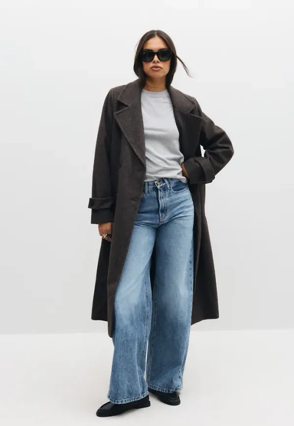 Vero Moda - Brun - Vmeva Long Coat Noos