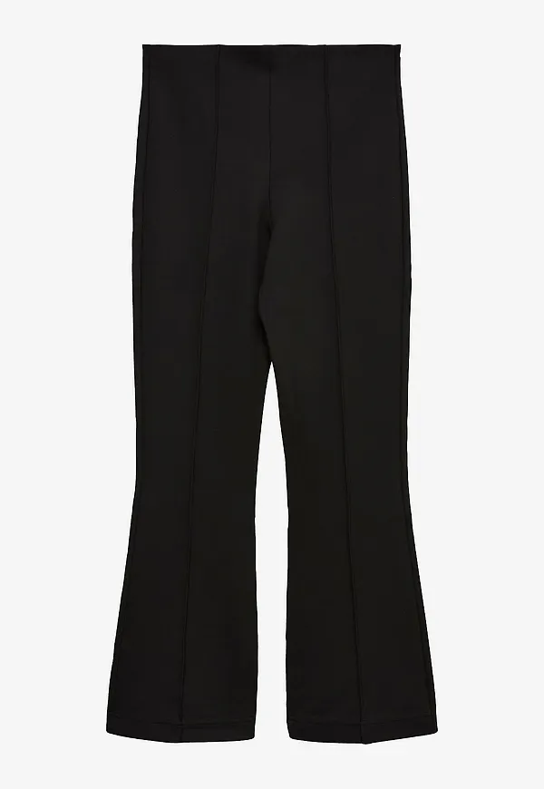 Vero Moda - Byxor vmSandina HW Kick Flare - Svart