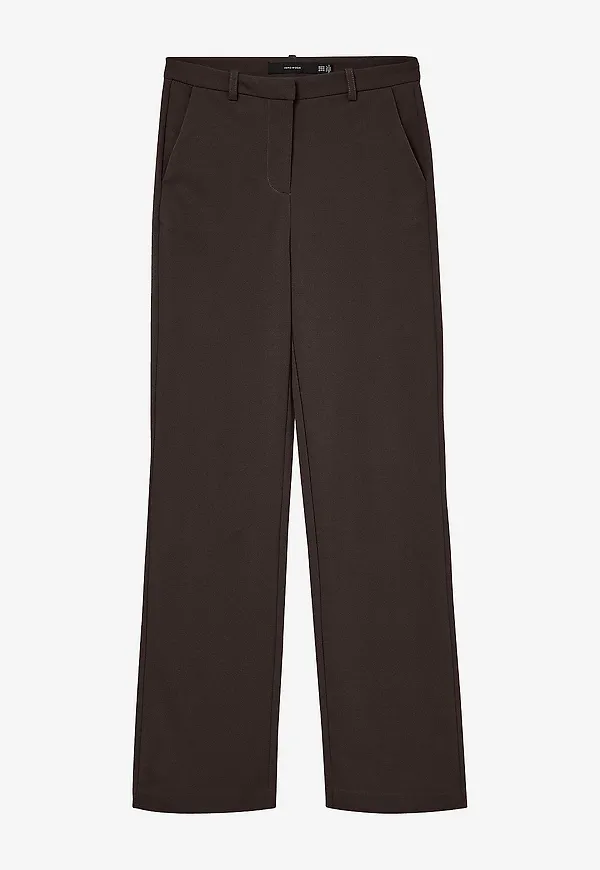 Vero Moda - Byxor vmZamira Mr Slim Straight Pant - Brun