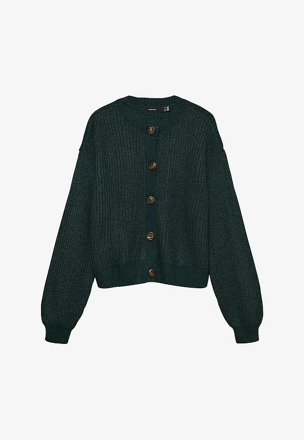 Vero Moda - Cardigan vmLea - Grön