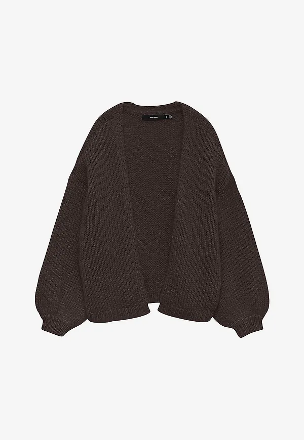 Vero Moda - Cardigan vmMaybe LS Open - Brun