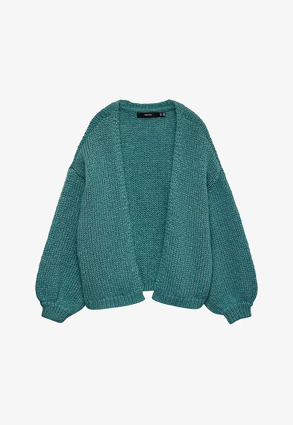 Vero Moda - Cardigan vmMaybe LS Open - Grön