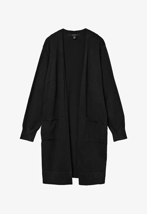 Vero Moda - Cardigan vmSilje LS Open - Svart