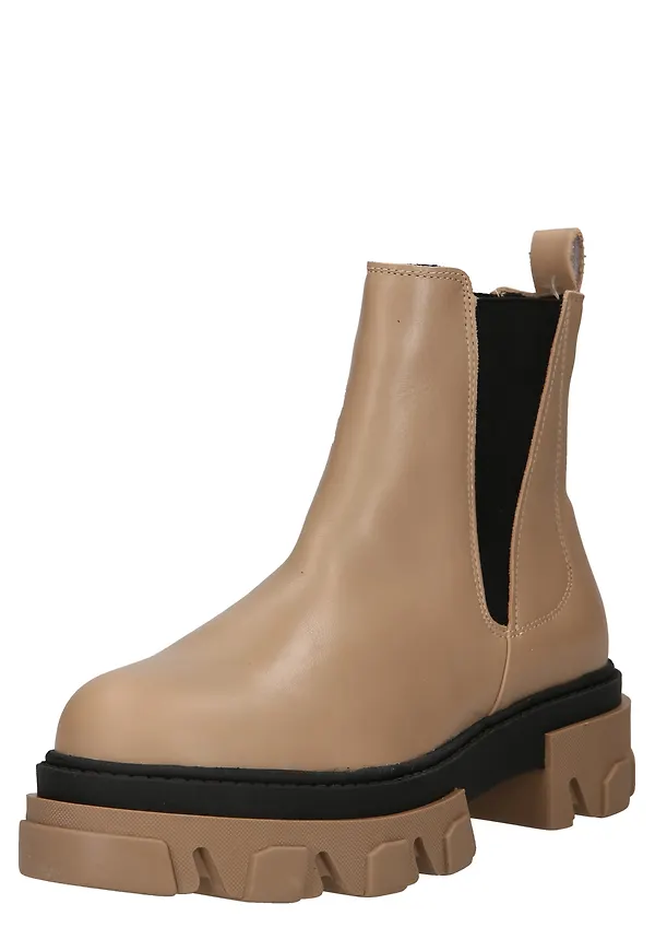 VERO MODA Chelsea boots 'Lisa' beige / svart