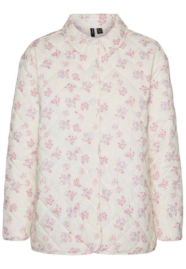 Vero Moda Collab Övergångsjacka ljuslila / pitaya / ullvit