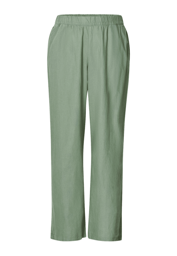Vero Moda Curve - Byxor vmAubriella Wide Pants - Grön