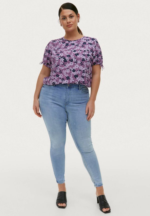 Vero Moda Curve - Jeans vmSophia HR Skinny Curve - Blå