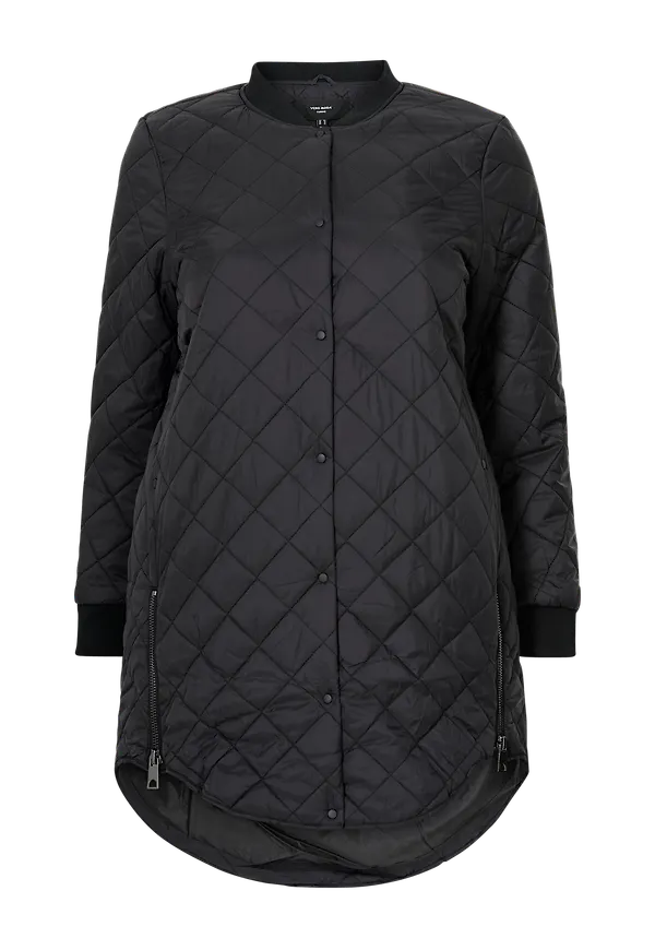 Vero Moda Curve - Kappa vmHayle 3/4 Jacket Curve - Svart